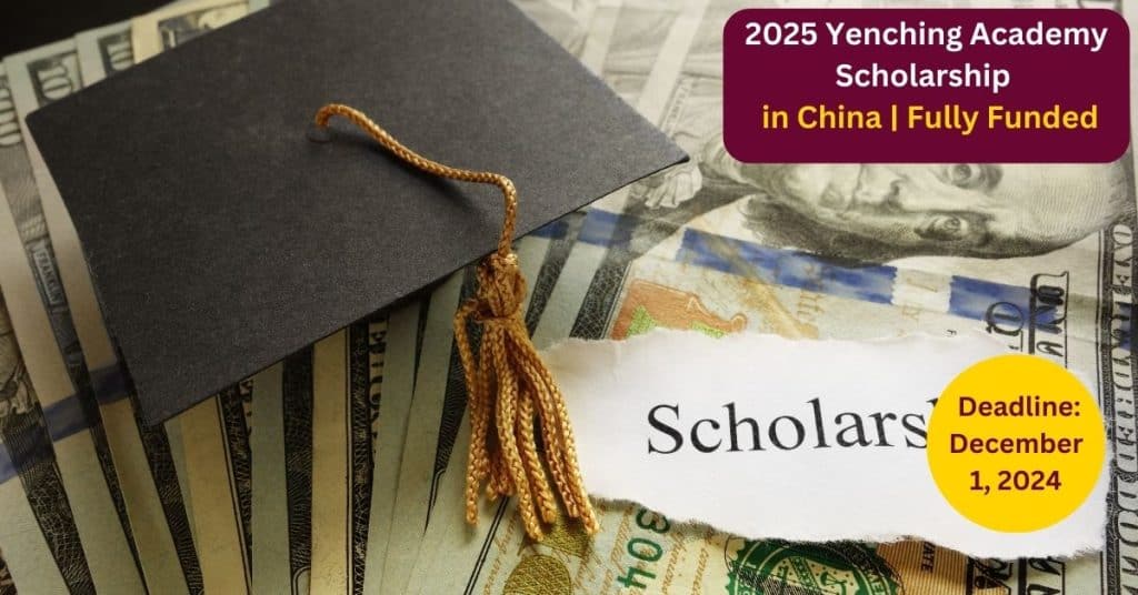 2025 Yenching Academy Scholarship in China